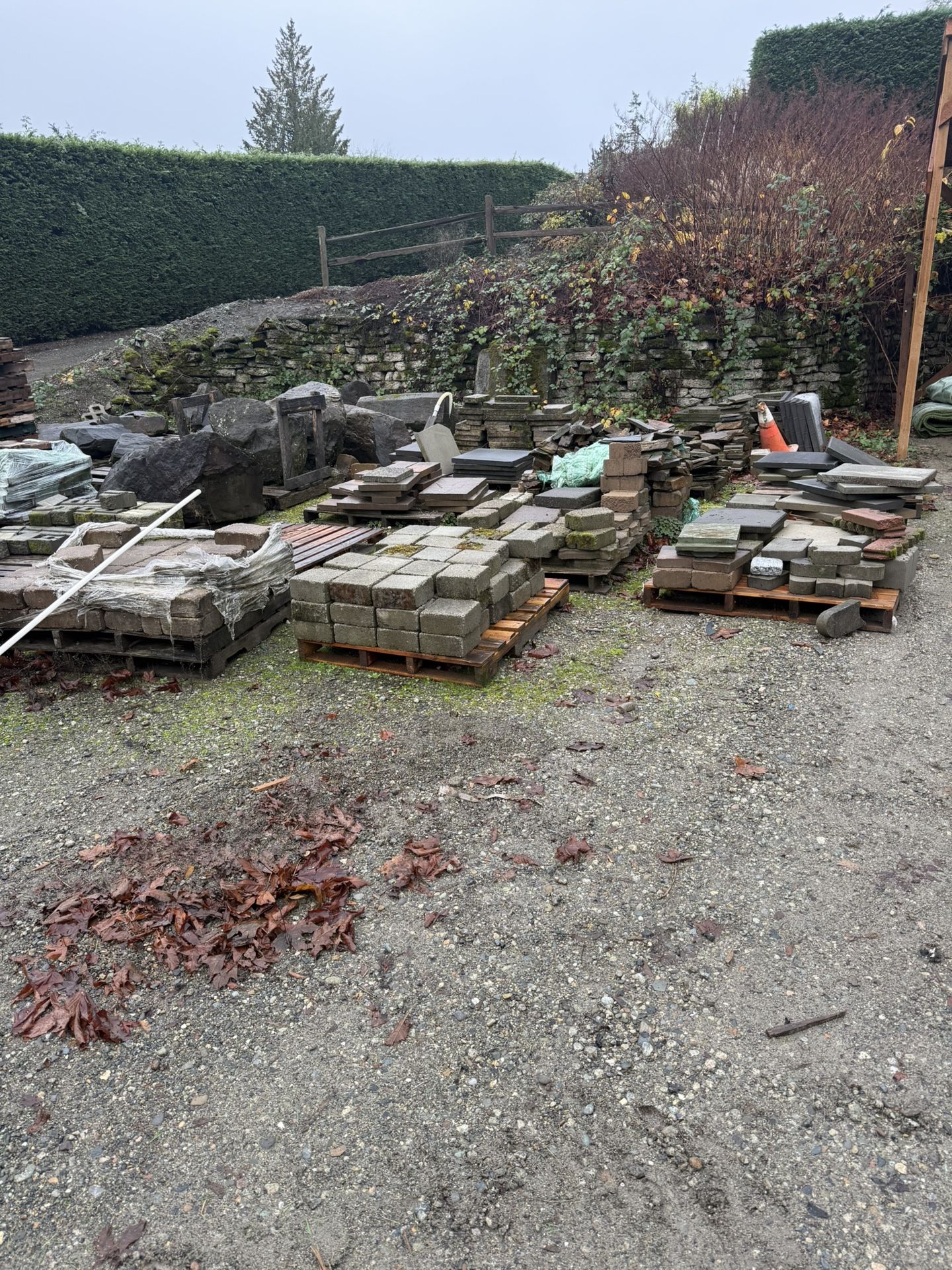 Hardscape Materials/ Must Liquidate 