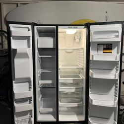Excellent Working Side-By-Side Refrigerator Freezer