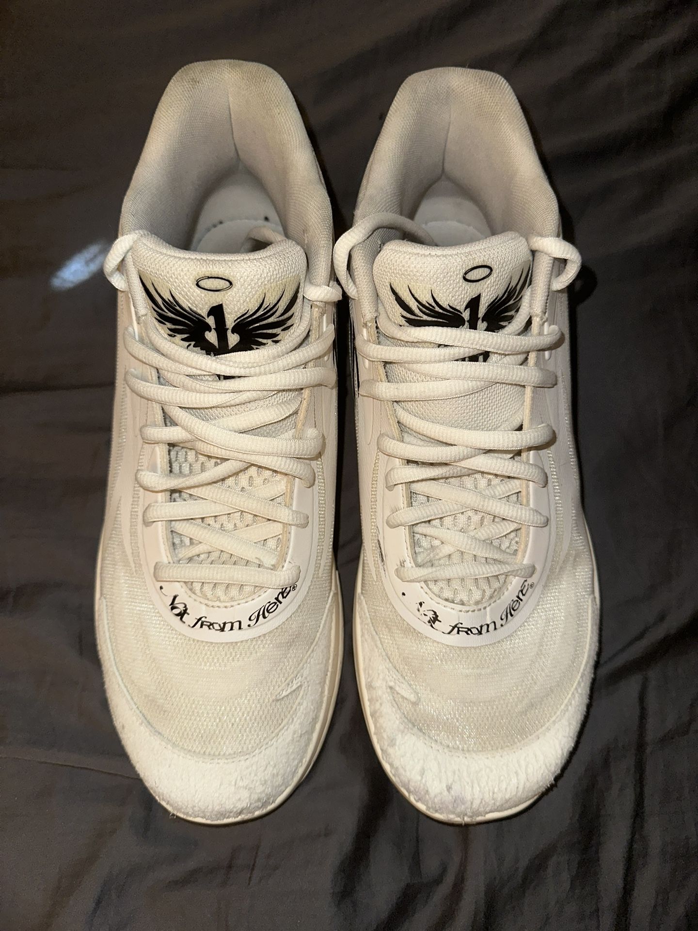 PUMA LaMelo Ball MB.02 Whispers Off-white (contact info removed)1 Men’s Size 13