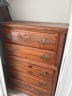 Estate sale German Antique Dresser Set