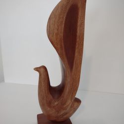 Beautiful Carved Wood Bird