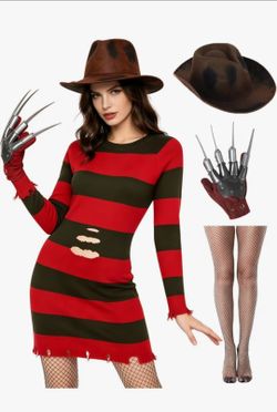 Freddy Krueger woman costum
