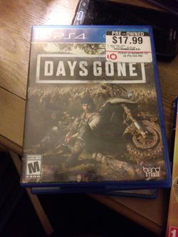 Days Gone Ps4