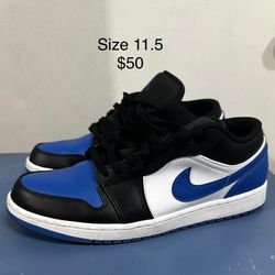 Nike Air Jordan 1 Low Royal 11.5