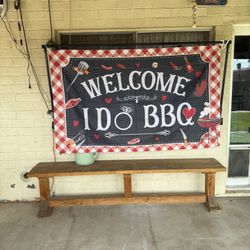 Backdrop- I Do BBQ