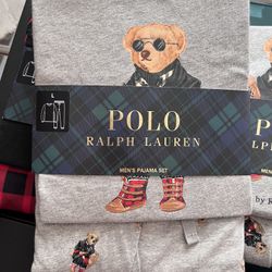 New Men’s Polo Pajama Set 