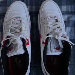 NIKE AIR MAX LTD 3 - MENS White/University Red/Black 9.5