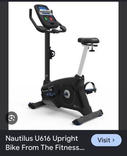 Nautilus U616 Upright Exercise Bike