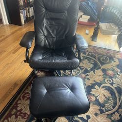 Chair and ottoman