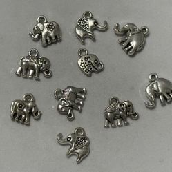 Elephant charm bundle