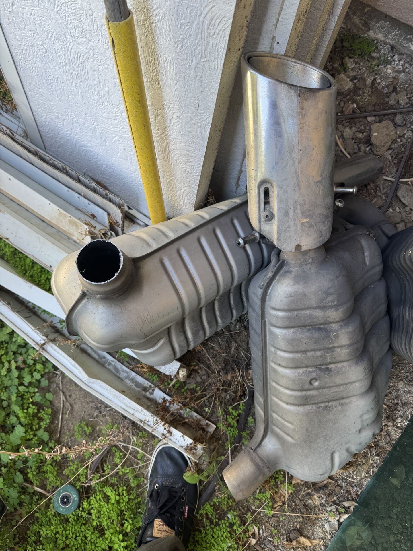 Mercedes W204 OEM Mufflers