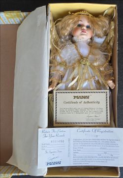 Connoisseur Collection Doll Angel by Seymour Mann