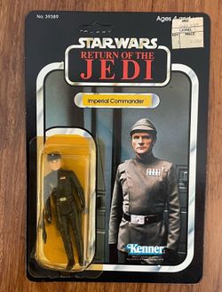 Vintage Star Wars ROTJ Kenner Imperial Commander MOC