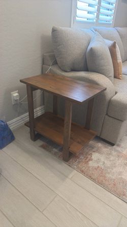 West Elm Wood Side Table