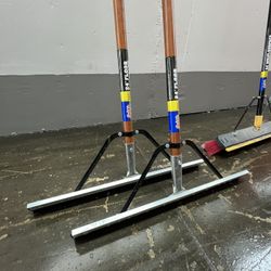 Push Broom and Squeegee Broom