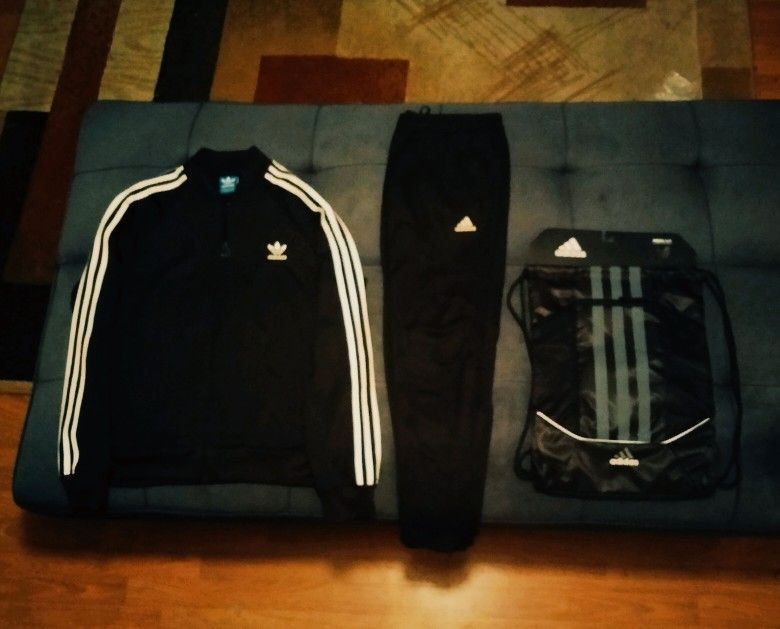 Adidas Tracksuit & Bag