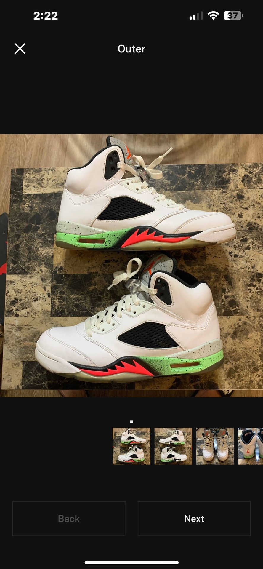 Nike, Jordan, Adidas, Reeboks