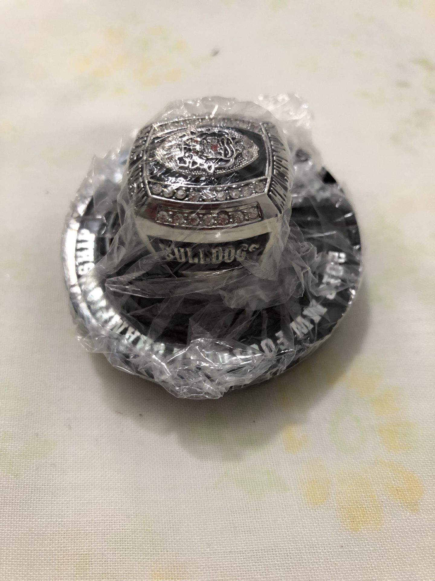Fresno State Bulldogs 2013 Mountain West Football Championship Ring Open Box New 