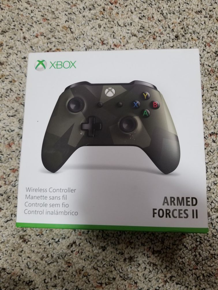 SEALED - Xbox One Wireless Controller - Armed Forces 2