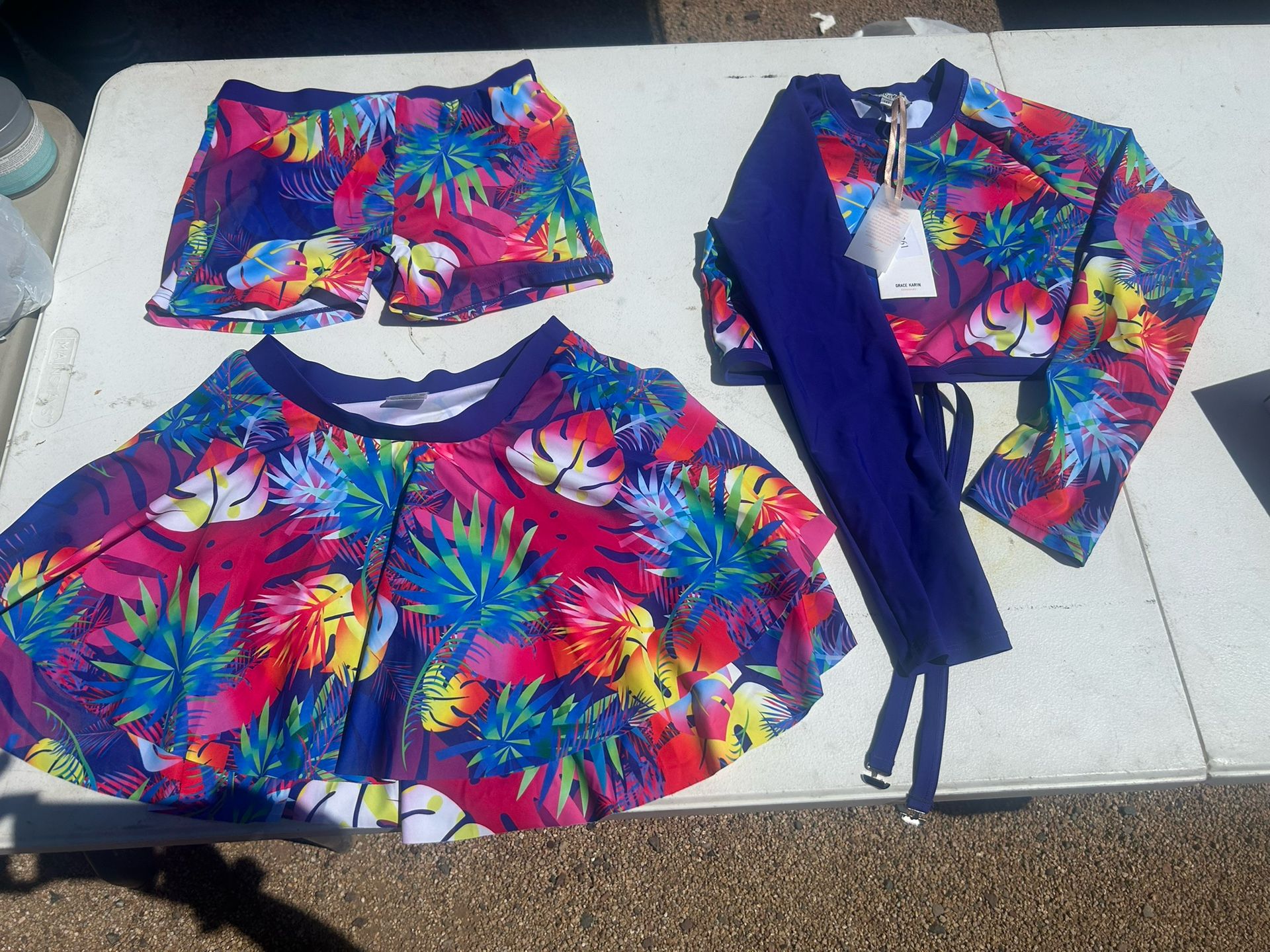 New 3 Piece Bathing suit