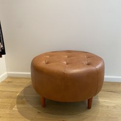 Big Round Ottoman