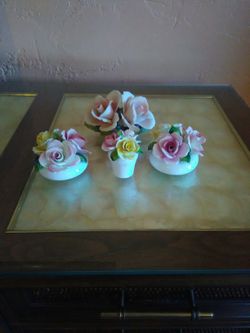 Roses flower set