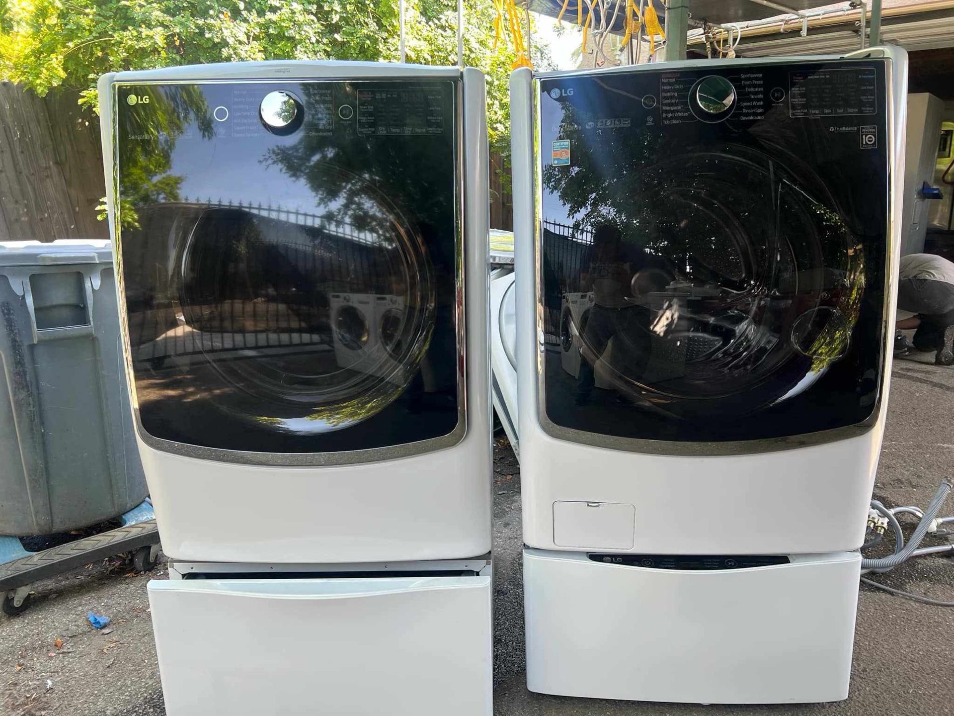 LG Washer And Dryer Jumbo