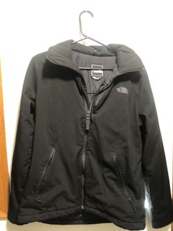 The North Face WINDWALL Women’s Black Insulated Hoodie Jacket Size Medium 