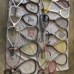 Tennis Racquets Various Brands