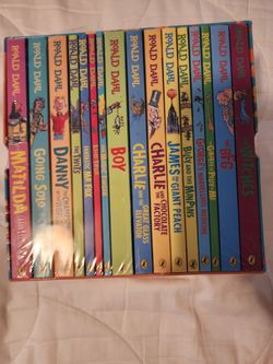 ** Roald Dahl 16-Book Box Set – Hardcover Collection (New & Sealed)**