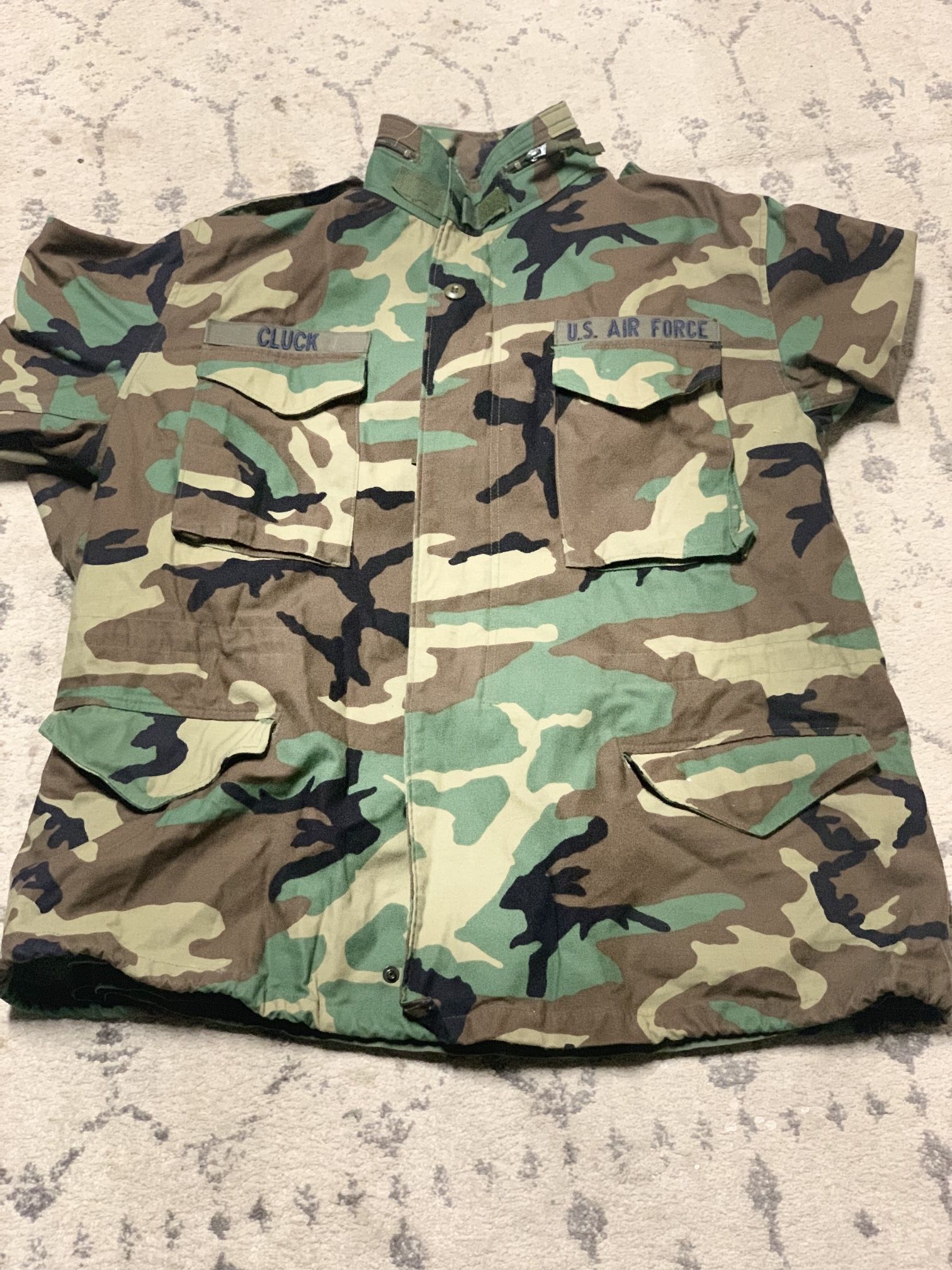 United States Air Force Long sleeve Camouflage Outfit
