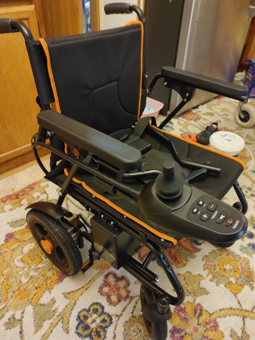 Electric Power Wheelchair Rechargeable folding Mobility chair