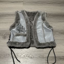  Chrome Hearts Fur Vest