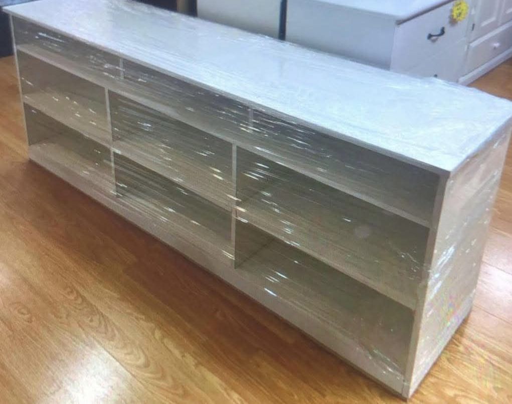 Long TV Stand White