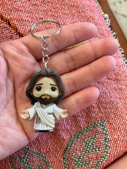 Jesus Christ Chibi Figure Keychain