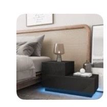 2 LED Nightstands 