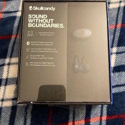Skullcandy Push - True Wireless Bluetooth Headphones, 12HRS BATTERY Indigo Blue