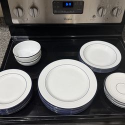 Full stoneware dish set