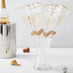 Toasting Flutes Set of 6