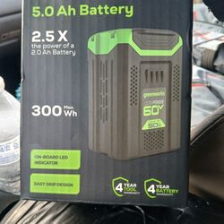 greenworks 60v 5ah battery