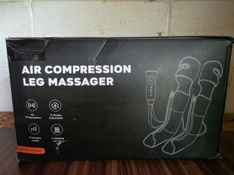 air compression leg massager, specifically model FE-7212