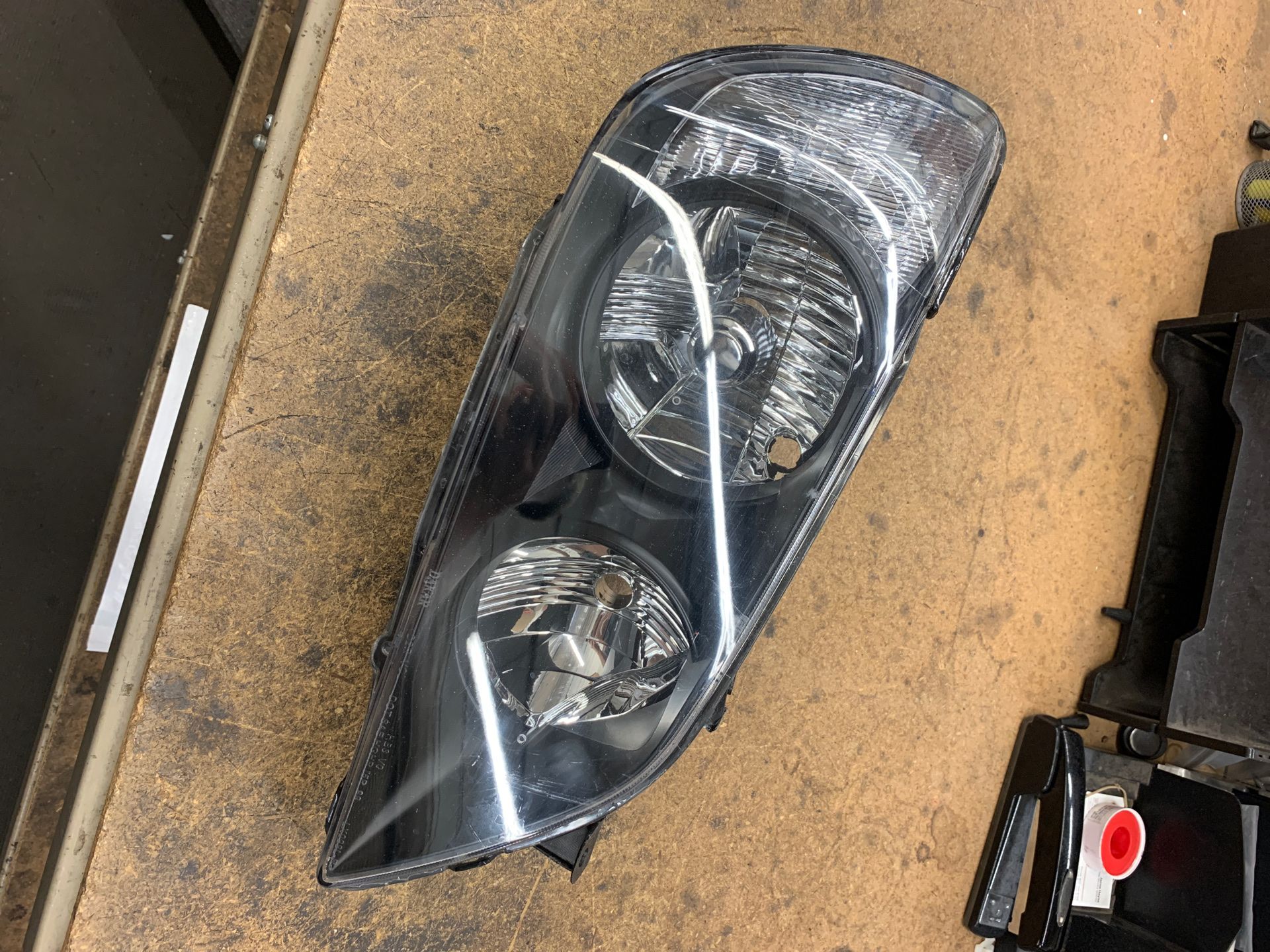 2003 Lexus IS300 passenger side black housing headlight