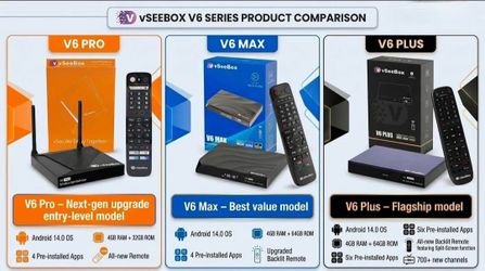 vSeeBox V6 Pro TV STREAMING BOX