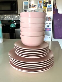 18-piece dinnerware, plates & bowls, IKEA
