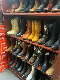 Botas Vaqueras de piel para hombre