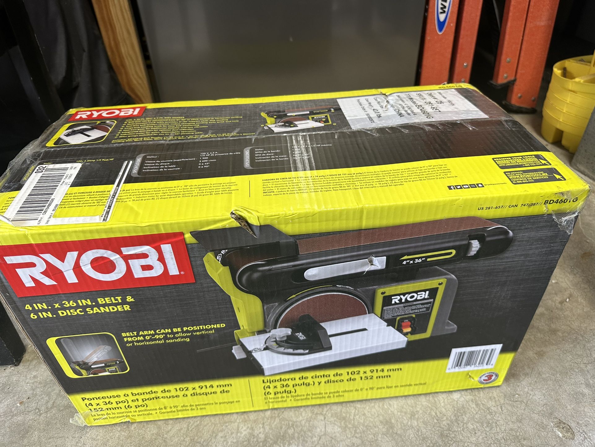 Ryobi Belt Disk Sander