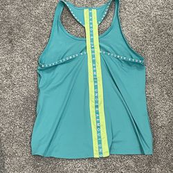 Under Armour Teal Dry Fit Tank Top Size M