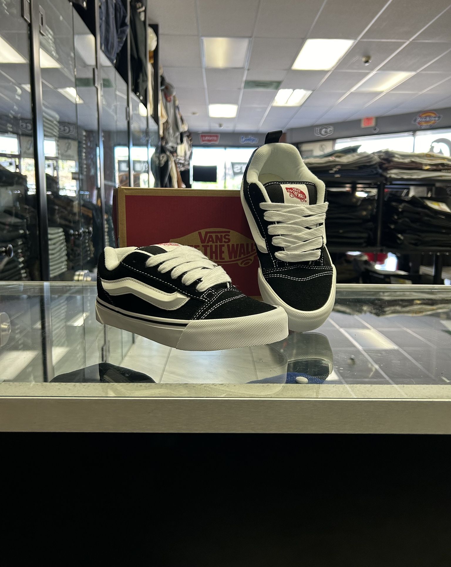 Vans Knu Skool Black & White Mens & Women’s