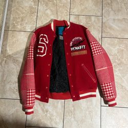 AW07 Swagger dynasty bullet Embroidery varsity jacket