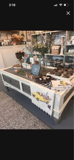 Vintage table recently refurbished